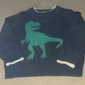 2T GAP Navy Sweater with Dinosaur Design